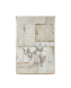 WALTHAM ACRYLIC FRAME HANDPAINTED WALL ART