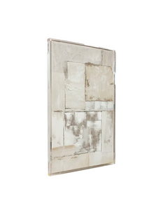 WALTHAM ACRYLIC FRAME HANDPAINTED WALL ART