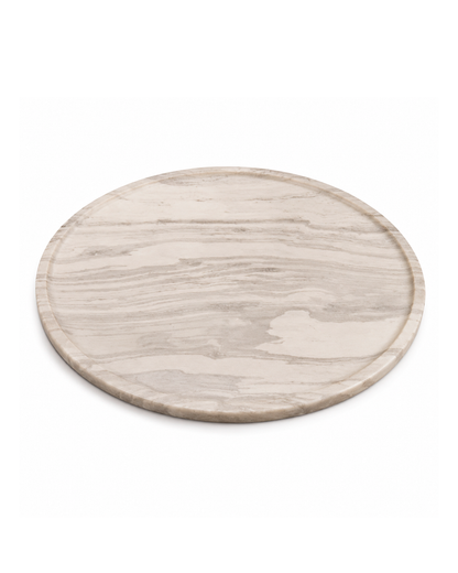 GEDOR SMALL MARBLE LAZY SUSAN TRAY