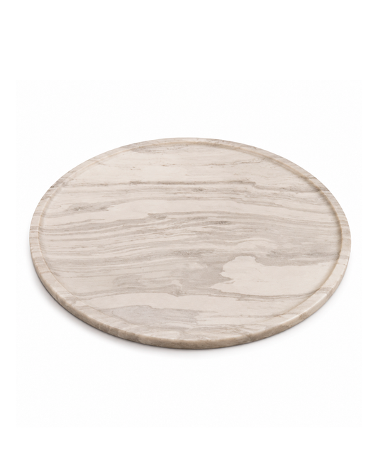 GEDOR SMALL MARBLE LAZY SUSAN TRAY