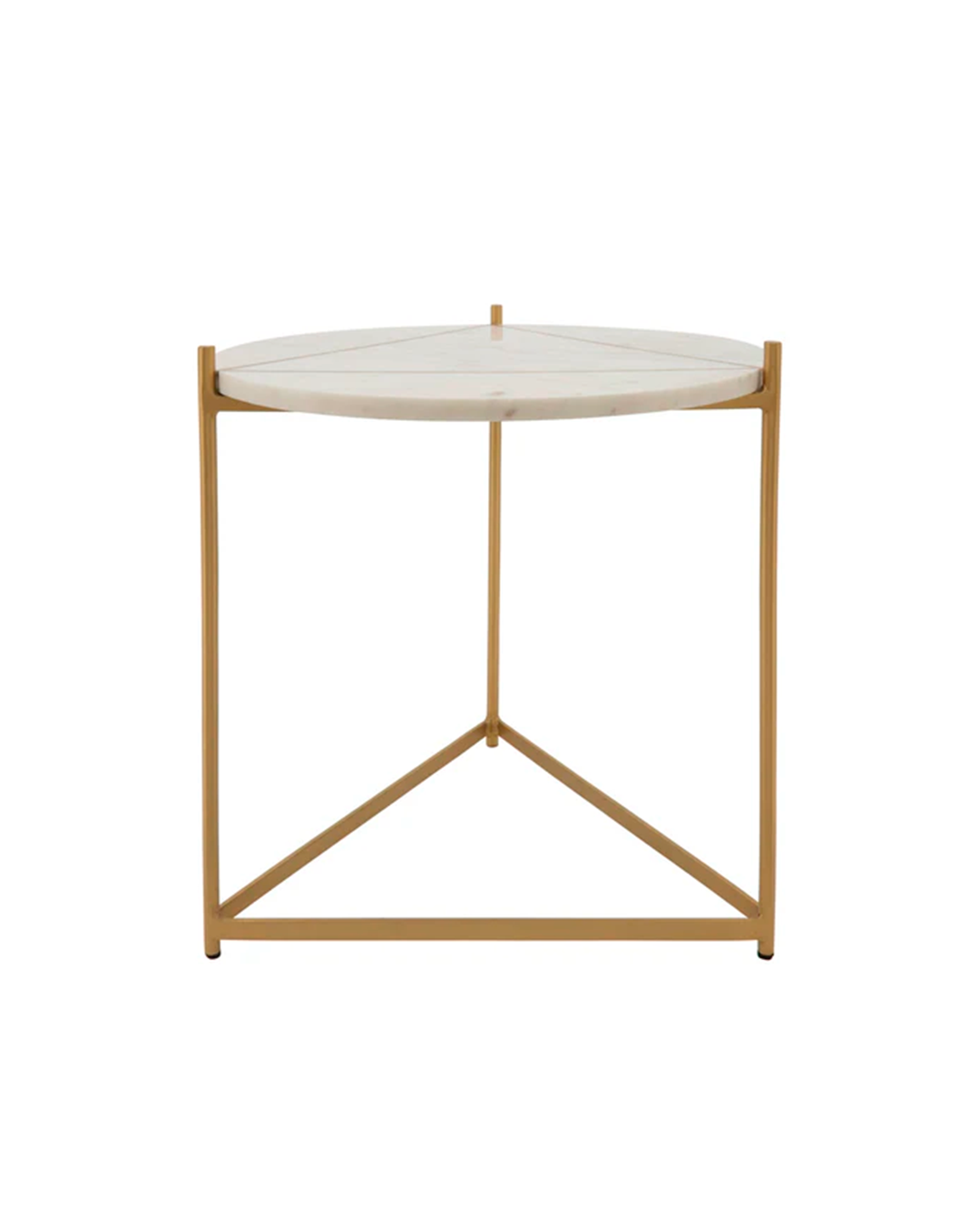 GEOMETRIC COFFEE TABLE, BLACK & WHITE MARBLE / -50%