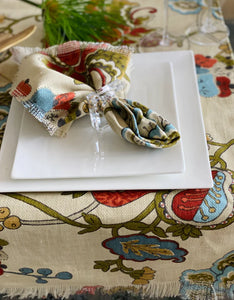 SET 4 SERVILLETAS BOTANICAL