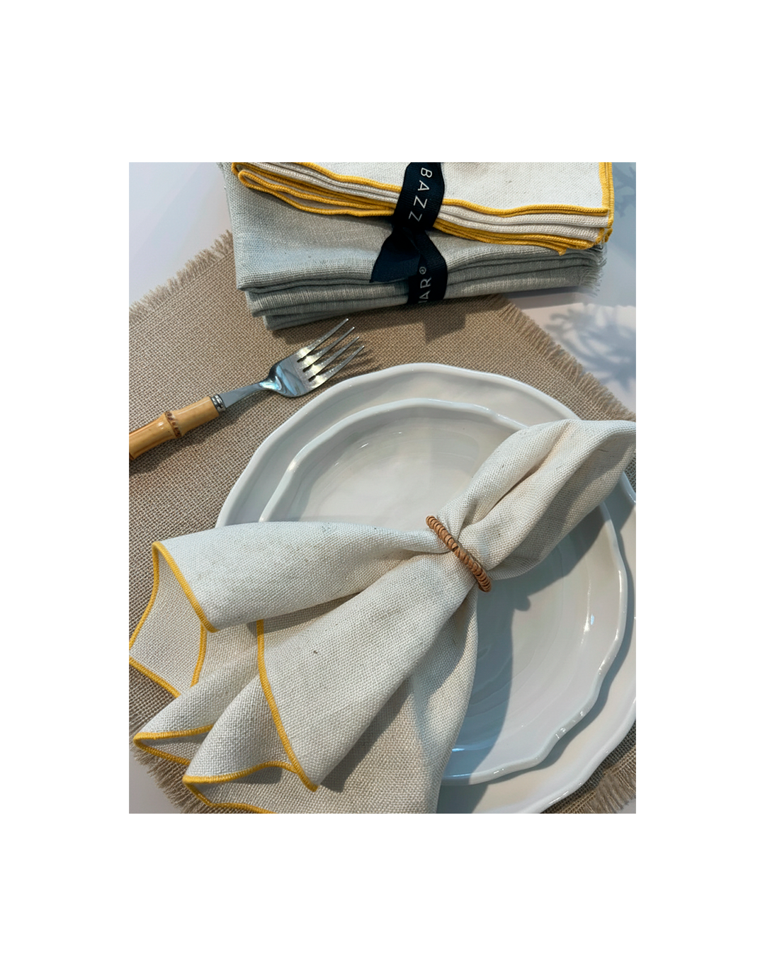 SET DE 4 INDIVIDUALES SOLE MIO