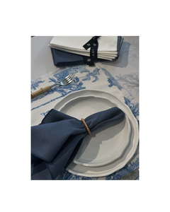 SET DE 4 INDIVIDUALES SOFIMON FRINGED