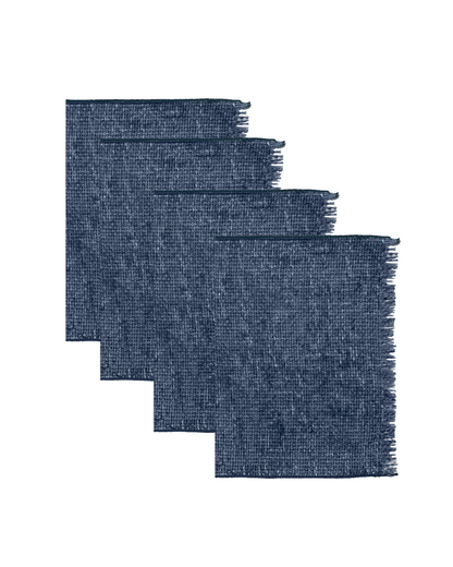 SET DE 4 INDIVIDUALES LEGACY DEEP BLUE