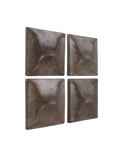 RITTMAN DIMENSIONAL WALL DECOR S/4