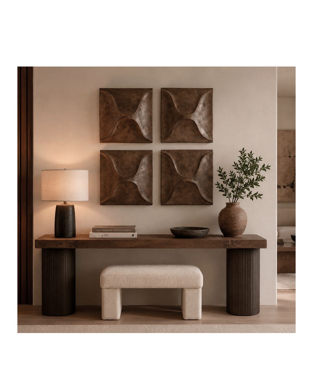 RITTMAN DIMENSIONAL WALL DECOR S/4