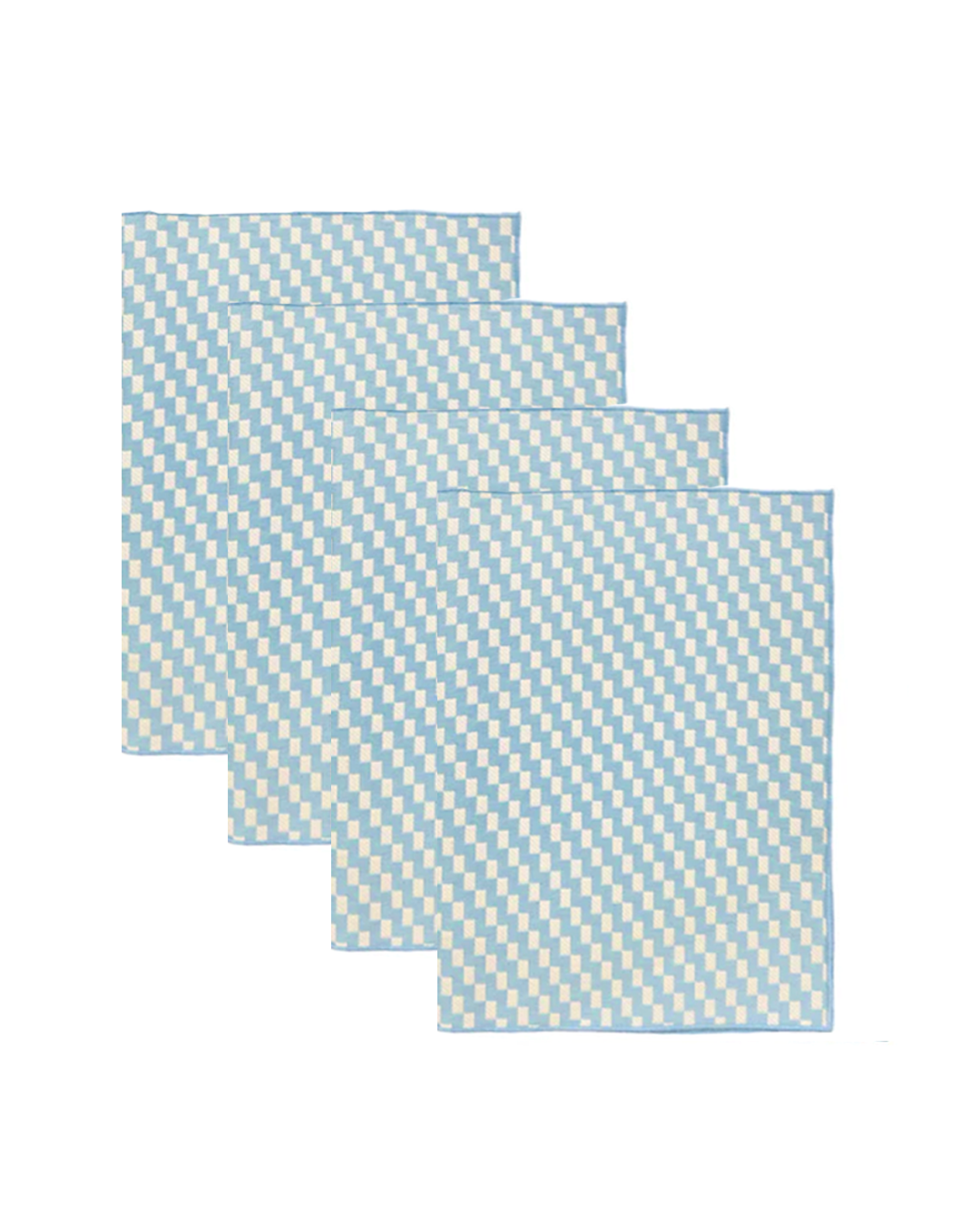 SET DE 4 INDIVIDUALES BIG TWILL