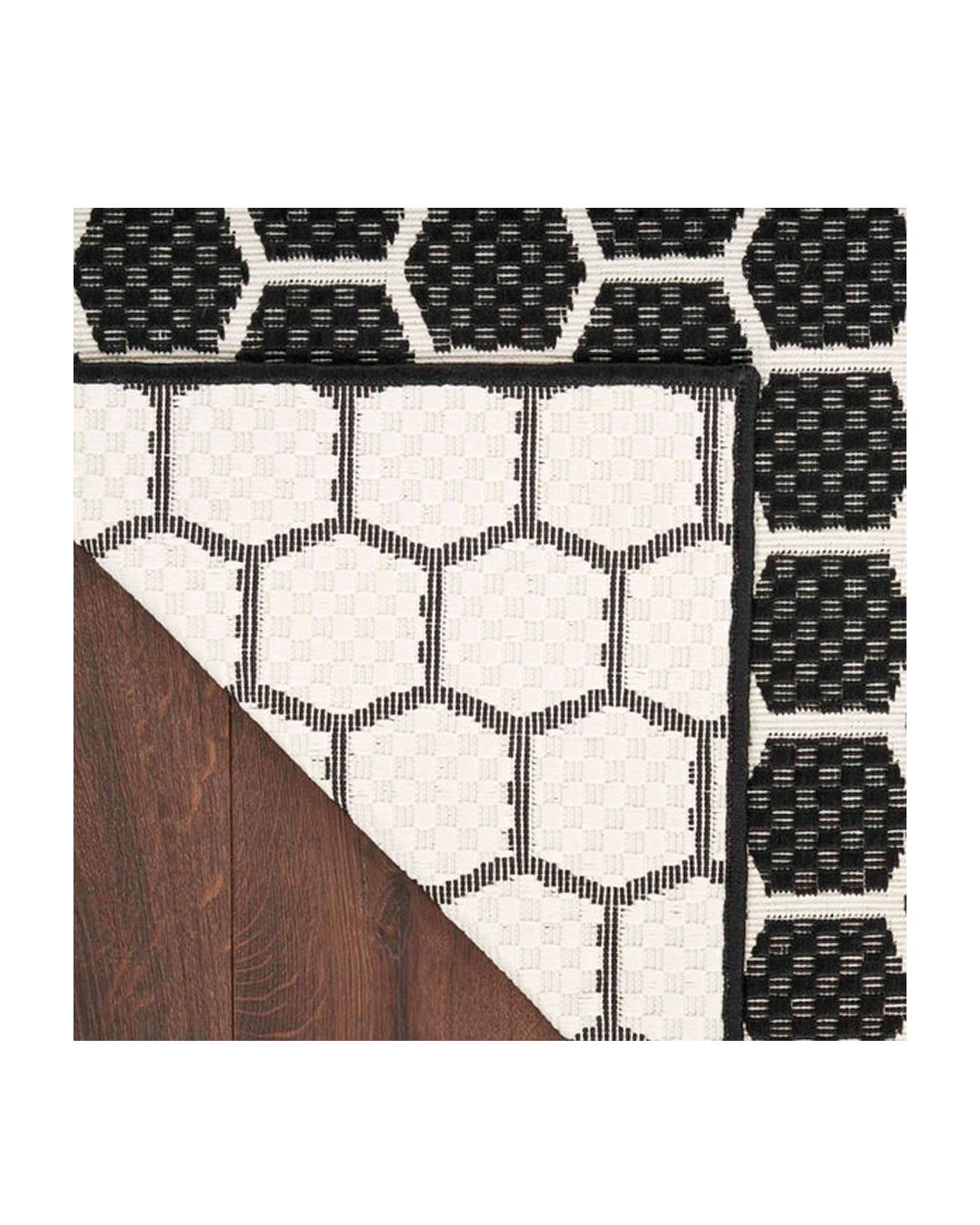 TWIST REVERSIBLE 8' x 10' BLACK