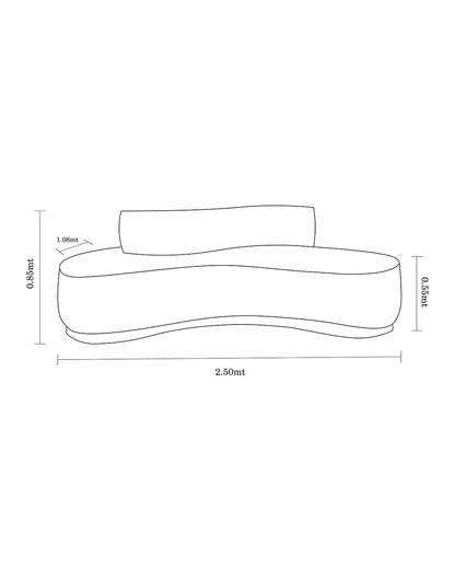 VULCANO CURVED SOFA