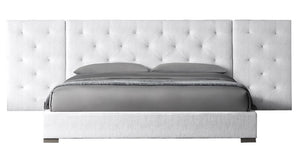 Diamond Tufted Bed with Panel