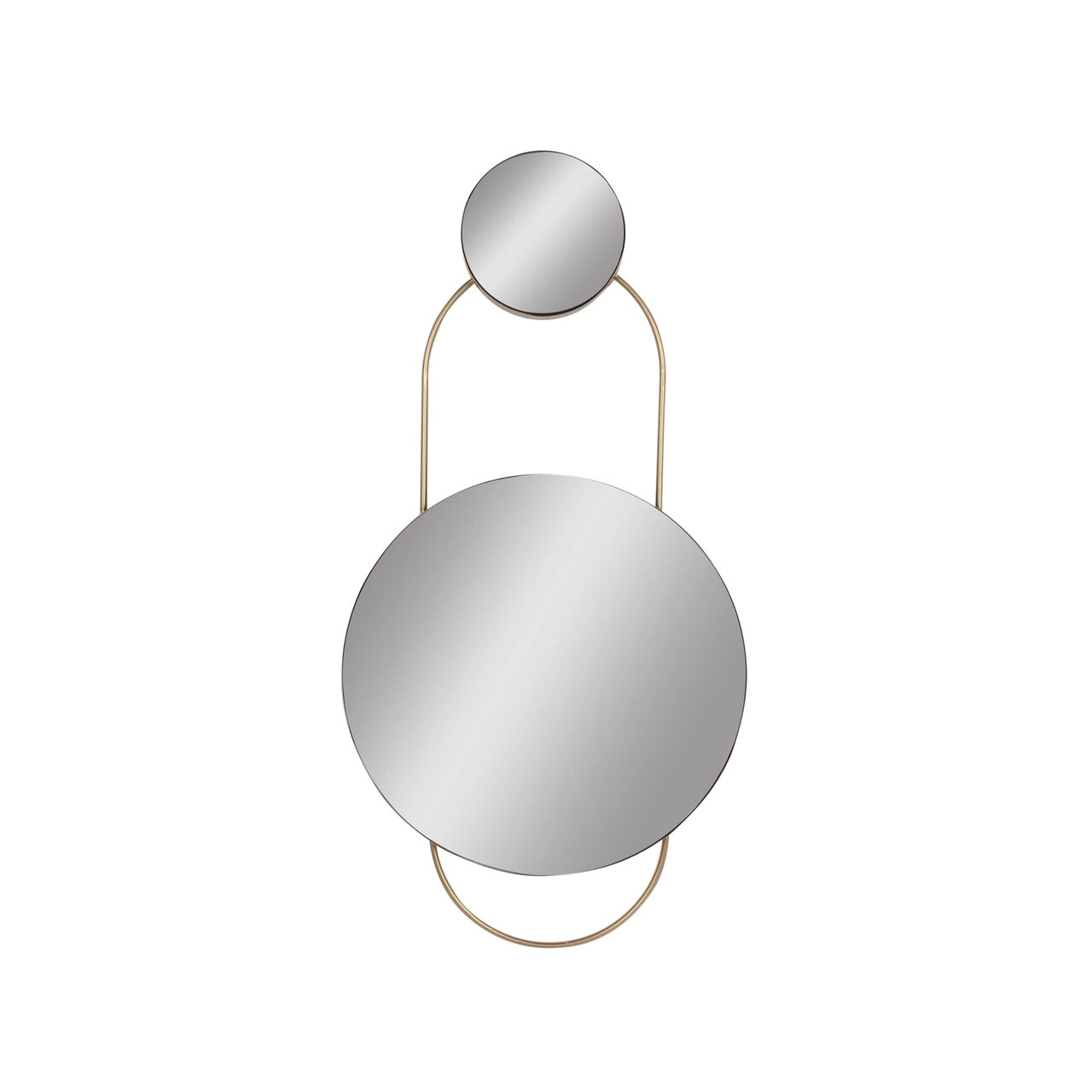 METAL 39'' H WALL MIRROR, GOLD, WB / -50%