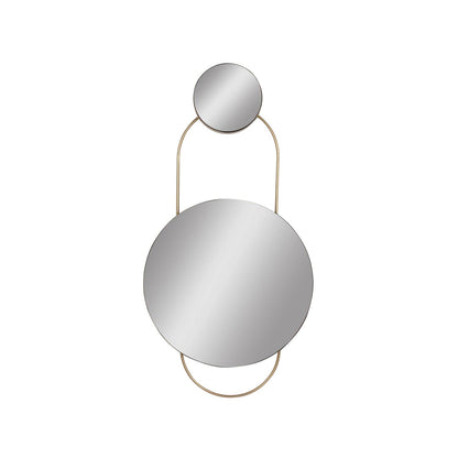 METAL 39'' H WALL MIRROR, GOLD, WB / -50%