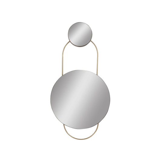 METAL 39'' H WALL MIRROR, GOLD, WB / -50%