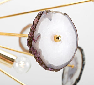 NK Agate Stone Chandelier / -30%