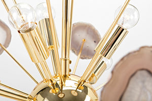 NK Agate Stone Chandelier / -30%