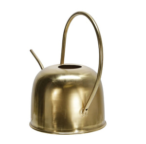 METAL 11" WATERING CAN, GOLD