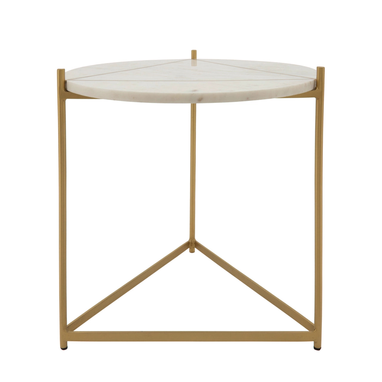 GEOMETRIC COFFEE TABLE, BLACK & WHITE MARBLE