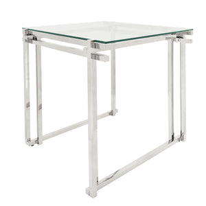 METAL 24" SIDE TABLE