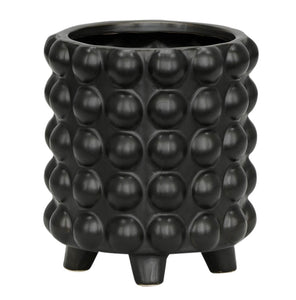 BUBBLE PLANTERS, MATTE BLACK