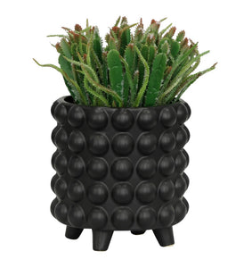 BUBBLE PLANTERS, MATTE BLACK