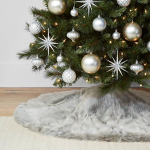 Pie de Arbol Faux Fur