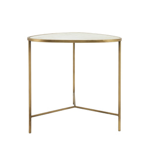 METAL, SIDE TABLES, WHITE-GOLD / -15%