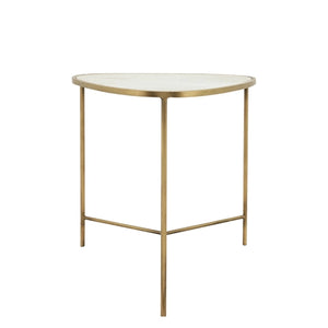 METAL, SIDE TABLES, WHITE-GOLD / -15%