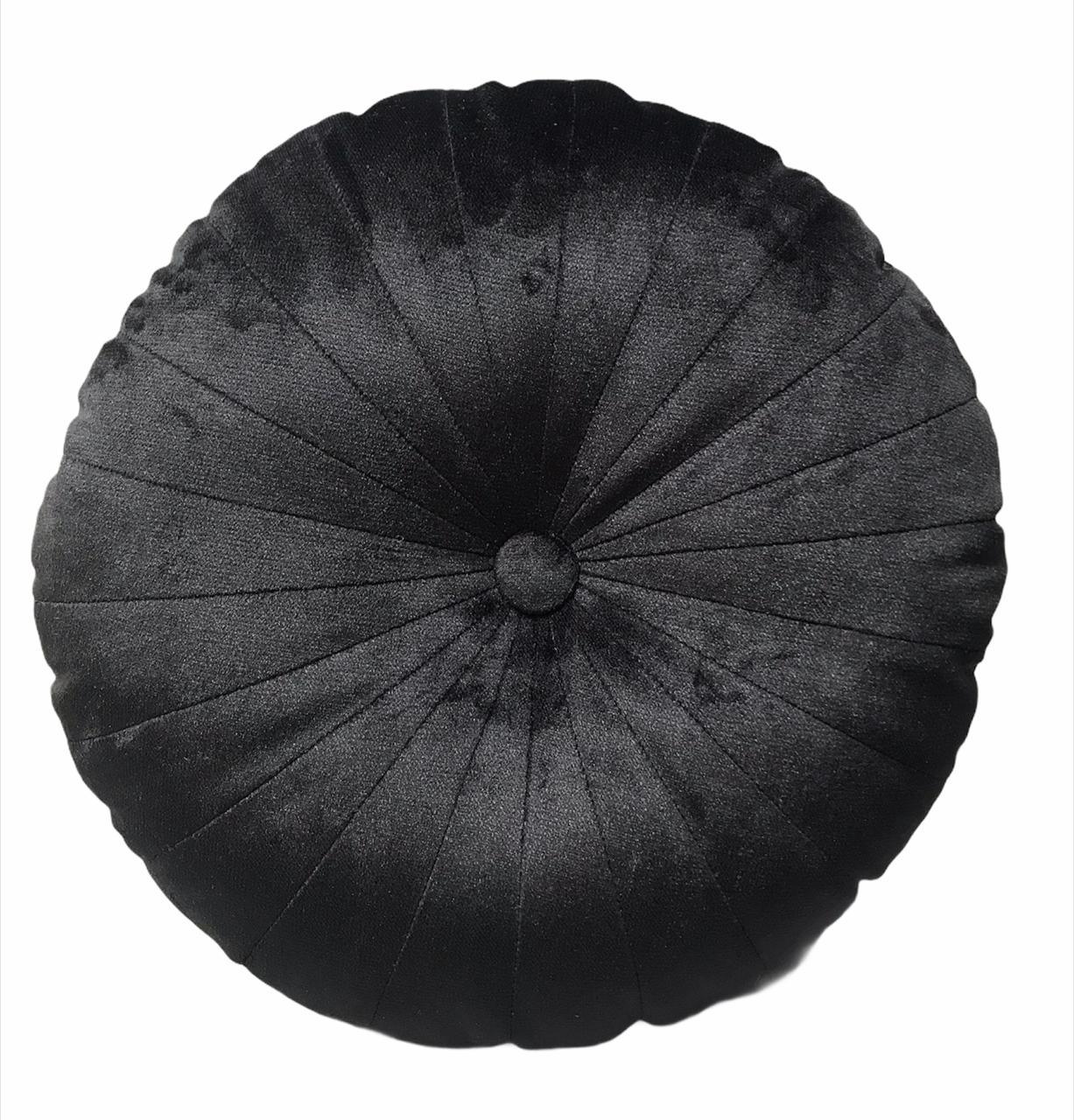 Round Velvet Pillow