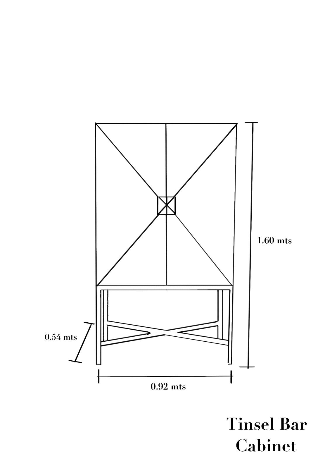 Tinsel Bar Cabinet