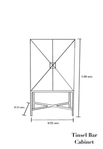 Tinsel Bar Cabinet