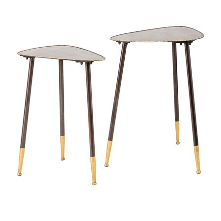 Harris Metal Nesting Tables - set of 2