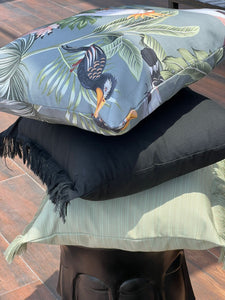 FRINGE SOLID PILLOW