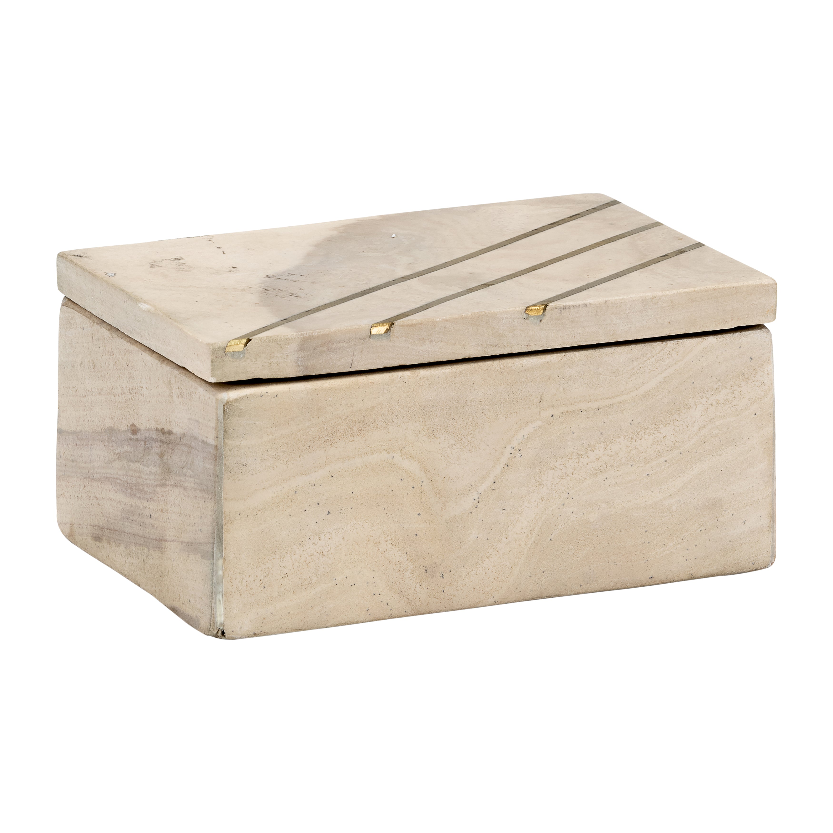 FALUDA MARBLE, 7"L  RECTANGULAR BOX, T