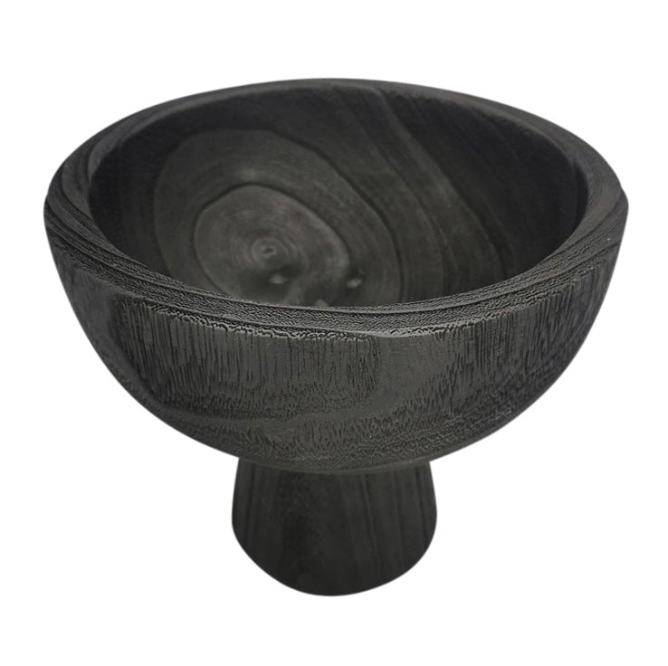 WOOD, 8" BOWL W/ STAND