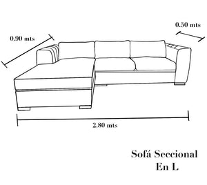 Sofá Seccional en L