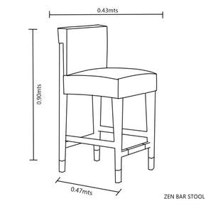 ZEN BAR STOOL