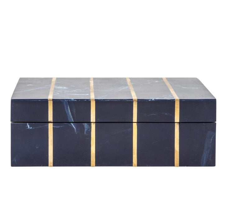 9X6 RECTANGULAR BOX, BLUE