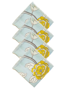 Set de 4 servilletas Botanical