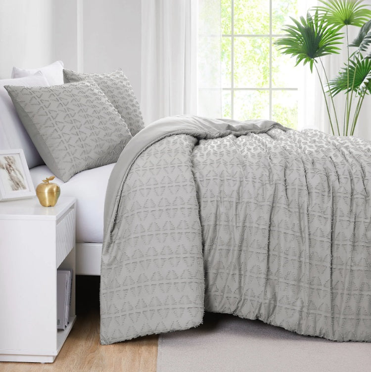 CLIPPED JACQUARD BALI DUVET COVER SET