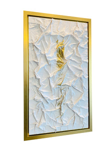 35X59, HAND PAINTED TEXTURED ACRYLIC