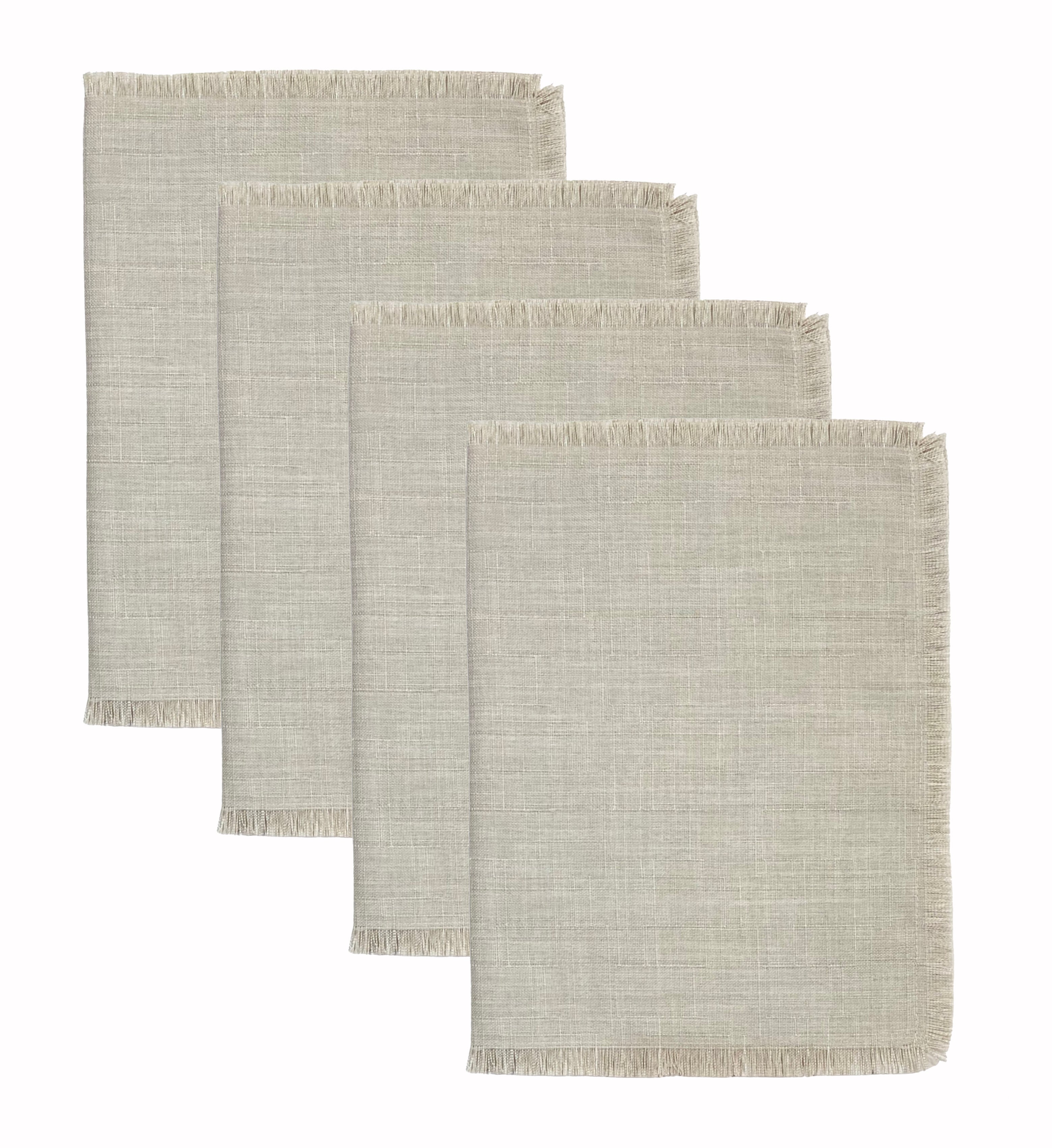 Set de 4 individuales de lino