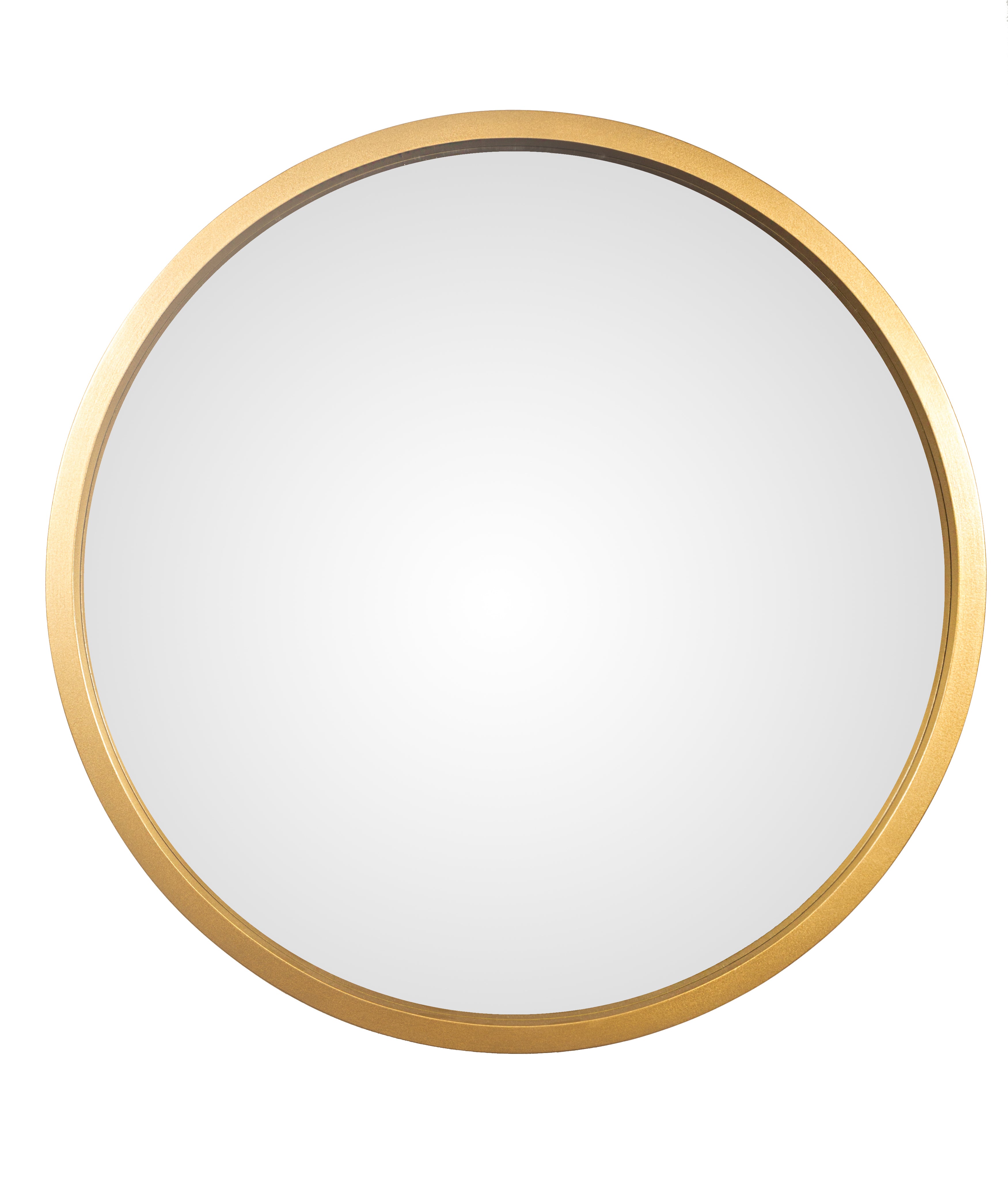 Round Framed Mirror
