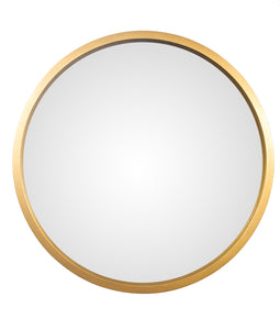 Round Framed Mirror