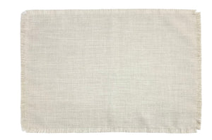 Set de 4 individuales de lino