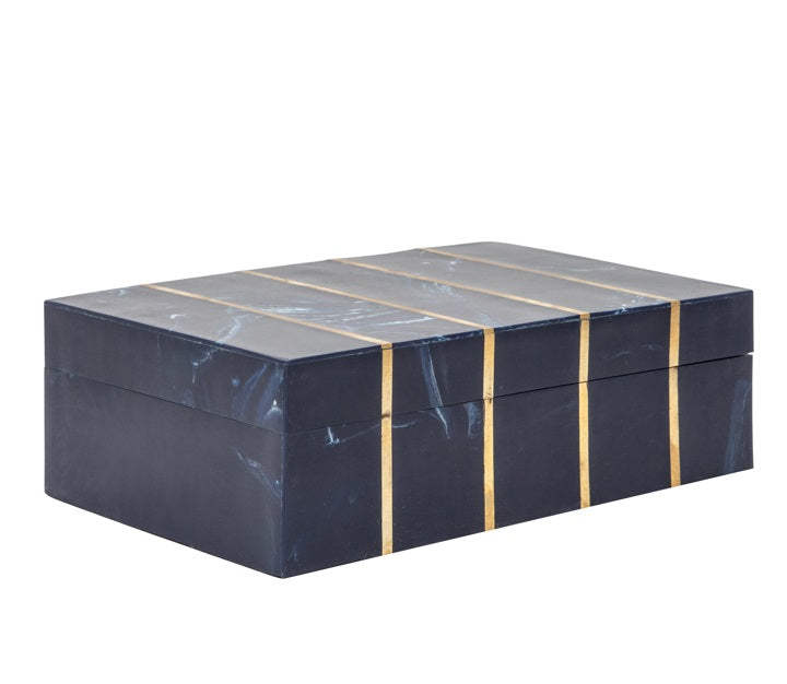 9X6 RECTANGULAR BOX, BLUE