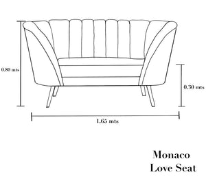 MONACO LOVE SEAT