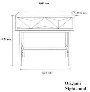 Origami Nightstand