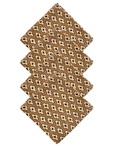Set de 4 servilletas Botanical