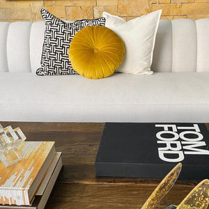Round Velvet Pillow
